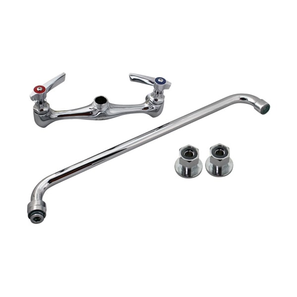 Wall Mount Faucet  - Economy, W/16" Spout